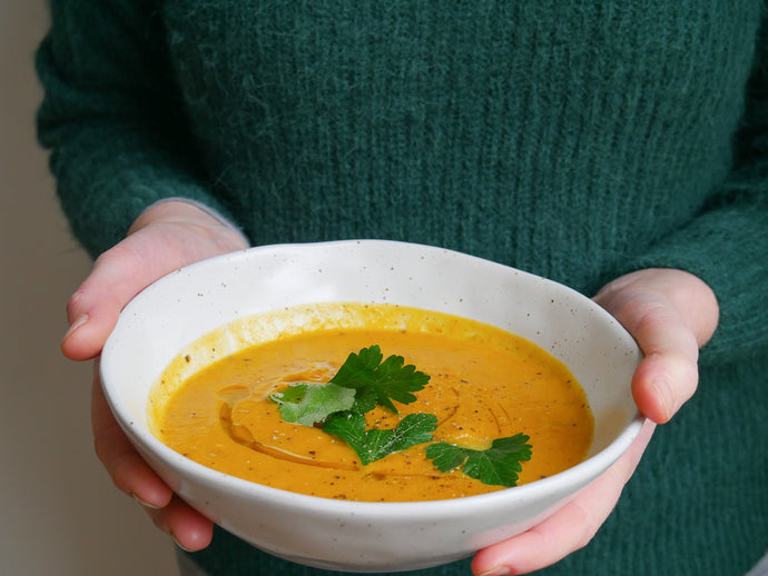 CREAMY SPICED PUMPKIN SOUP